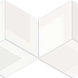Flow Diamond Decor White 14x24 WOW