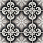 Manisa Black Pre-cut 45x45 Etili Seramik