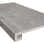 Комплект Ступень TE02 Terra 33x120 неполированная с бортиком + Подступенок 14.5x120 Estima