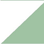 TR1/2D13-1CH Turquoise Half Dot Triangles 2,5х2,5 Top Cer