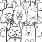 Oh My Dog White 25x25 Codicer