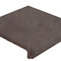 905145 Capri Chocolate Peldano Redondeado 33 32.5х33 Gres de Aragon