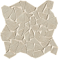 fOQN Nux Beige Gres Schegge Mosaico Anticato 30x30 FAP Ceramiche