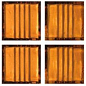 S23 Specular 2x2 32.7x32.7 ROSE MOSAIC