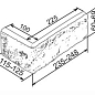 Марсель 309 Угол 235-248х115-125х60-69х17 Камелот