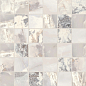 767757 Onyx&More White Blend Satin Mosaico 5x5 30x30 Casa Dolce Casa