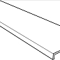 Ступень фронтальная Tibet Anti-Slip Rect. Antracita 31.5x120 Gres de Aragon