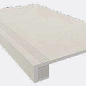 Комплект Ступень TE00 Terra 33x120 неполированная с бортиком + Подступенок 14.5x120 Estima