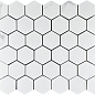 Mosaic Calacata Lite 48 Hexagone 30.9x32.2 Velsaa