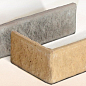 Ванкувер 01 угловая 230х110х65х12 Ecostone