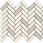 R060 Terracruda Mosaico Degrade Calce/Luce 33.2*128.8 Ragno Marazzi