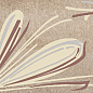 587891001 Бордюр Sonnet Beige Flower 50,5x6,2 Azori