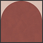 764121 Policroma Arco Mattone-Cipria Mat Ret 6mm 120x120 Cedit