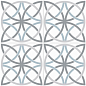 Chic Bosham White 45х45 Dualgres