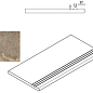 620040000026 DARK GRADINO ROUND GRIP DX 30x60 Italon