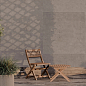 GT120605109MCR Gabbana Темно-серый карвинг 60x120 Global Tile