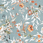 NTTVL99829M Sketch Art Meadow Matt 60x120 NT Ceramic