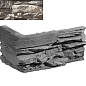 Угловой элемент Верона 098 20/11x10x3 Leonardo Stone