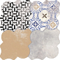 Riga patchwork 45x45 Realonda