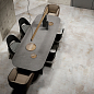 Equinox Anthracite Diamond Decor 6mm 59.55x260 Apavisa Porcelanico