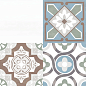CHA26CMI Charme Cristal Cementina Mix 20х60 I.Tiles