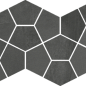 620110000185 Continuum Petrol Mosaico Prism 41.3x20.5 Italon