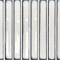 133478 Osaka Bars White 12,5x25 DNA Tiles фото в миниатюре
