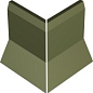 100TE0VEA Angle EXT PAR GREEN AUSTRALIAN VEA 10x10 Winckelmans