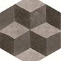 fK6I Firenze Deco Grey 21,6*25 SAT FAP Ceramiche