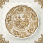 Monocolor Mix Circle Classic Cream 10х10 (14 дизайнов) Absolut Keramika
