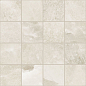 766771 Rock Salt White Gold Luc Mosaico 7.5x7.5 6mm 30x30 Cerim