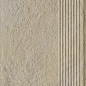 Eremite Crema Stopnica Prosta Struktura Mat 30x60 Paradyz
