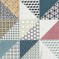 DAK44659 DECO multicoloured 45x45 RAKO