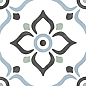 31086 TANGER BLUE GARDEN R9 12.3x12.3 Harmony