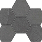 Мозаика LN04/TE04 Luna Hexagon неполированная 25x28.5 Estima
