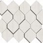AS36 Marvel Bianco Dolomite Mosaico Esagono 3D 28.2x35.3 Atlas Concorde