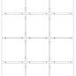 1230T Конфетти белый полотно 30*40 из 12 частей 9,9х9,9 Kerama Marazzi