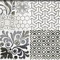 Декор Valensole 2 синий 500x250 Beryoza Ceramica