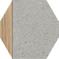 Hexagono Ligard Gris 23x26,6 VIVES