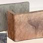 Готика 06-08 угловая 70-280х100-180х20-30 (вариативный размер) Ecostone