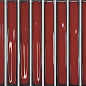 133482 Osaka Bars Red 12,5x25 DNA Tiles фото в миниатюре