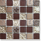 Смеси с декорами HS 1005 2,3x2,3x0,8 Bars Crystal