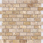 Pietrine Emperador Light POL 2.3x4.8 29.8x29.8 Caramelle Mosaic