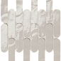 fRNU Glim Ghiaccio Curve Mosaico Brillante 29x29,5 FAP Ceramiche