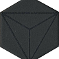 OS/B241/63001 Декор Агуста черный 6х5,2 Kerama Marazzi
