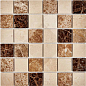 PIX270 Мозаика из мрамора 48x48 305х305x6 Pixmosaic