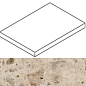 620070002362 Continuum Stone Beige Scalino Angolare SX 33x160 Italon