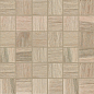 741930 Wooden Almond Mosaico Nat 5x5 30x30 Casa Dolce Casa
