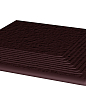 Natural Brown Duro ступень угловая структурированная 30х30 Paradyz