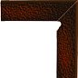 Cloud Brown Duro Цоколь правый (B+A)30х8,1 Paradyz